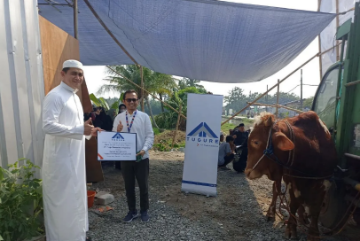 Tugure Distributes Qurban to 4 Cities