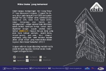  Information about Tugure's 34th Anniversary Celebration