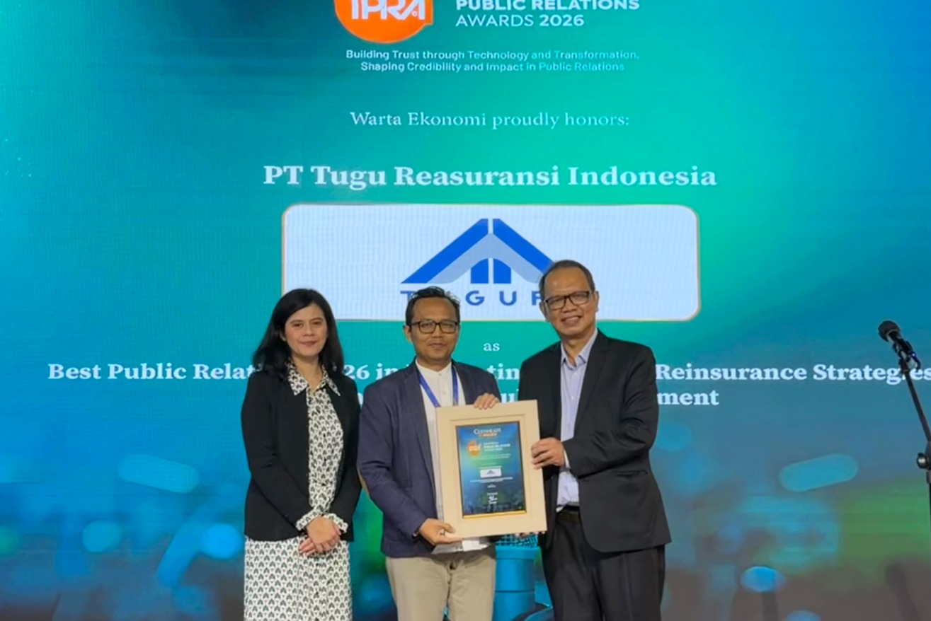 Successfully Managing Strategic Communication on Reinsurance Resilience, Tugure Wins Best Public Rel